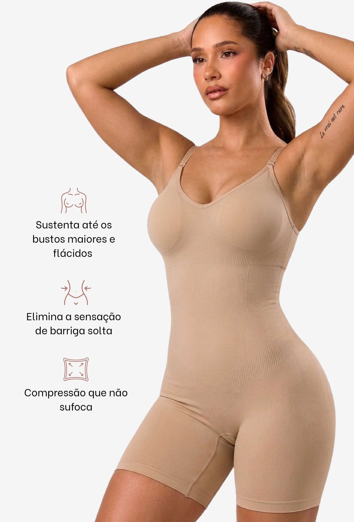Kit 2 Macaquinhos Modelador Slim Shaper - PAGUE 1 LEVE 2