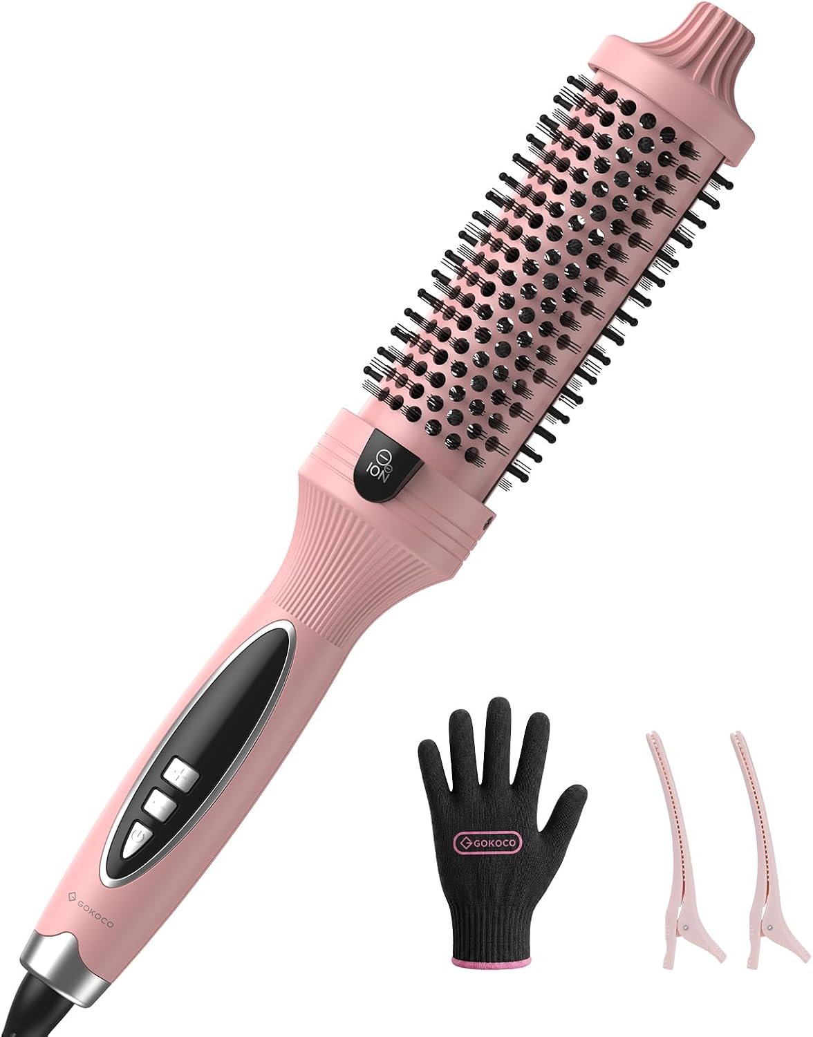 Escova Alisadora e Modeladora Profissional - Bivolt (110V/220V)