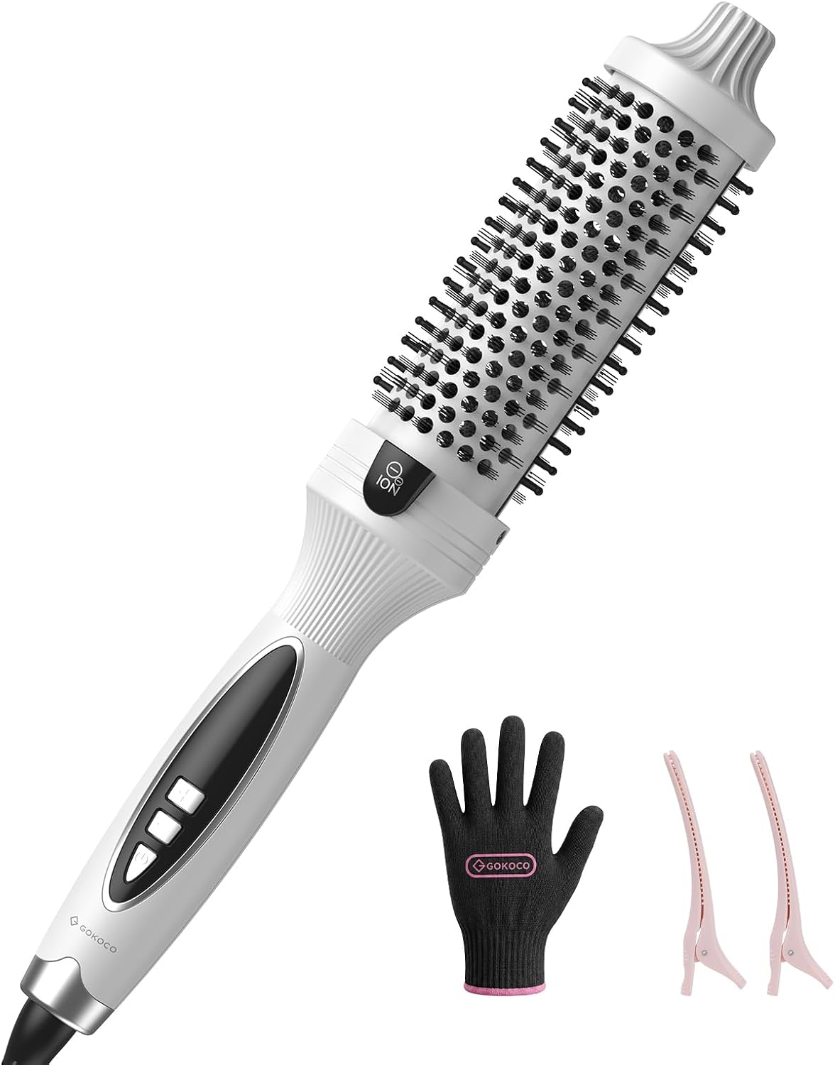 Escova Alisadora e Modeladora Profissional - Bivolt (110V/220V)