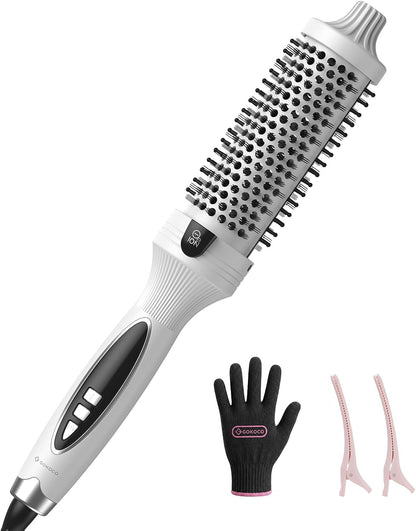 Escova Alisadora e Modeladora Profissional - Bivolt (110V/220V)